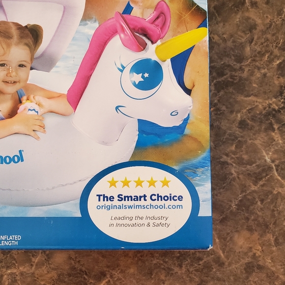 SwimSchool MY UNICORN Level 1 Baby Boat - Picture 2 of 7